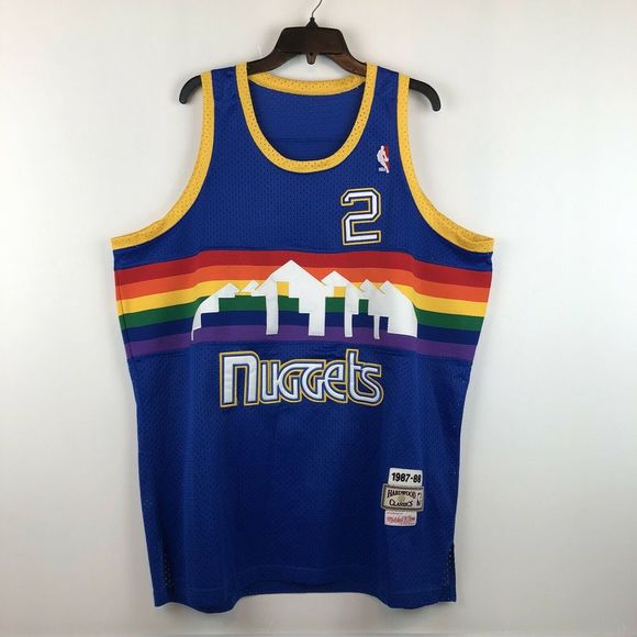 denver nuggets 80s jersey